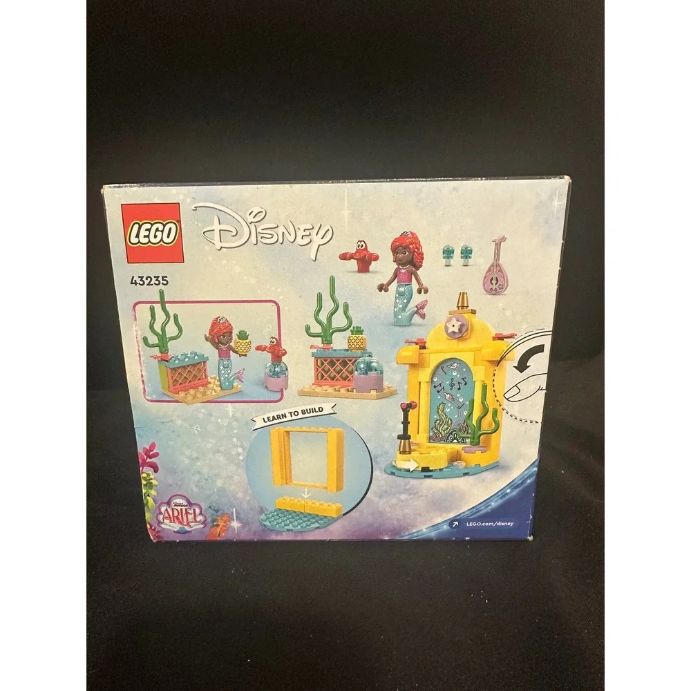 LEGO Disney Ariel's Music Stage 43235 The Little‎ Mermaid Set 60 Pieces New